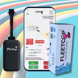 Fleetcop Wired GPS With FREE Airtel Sim Card.