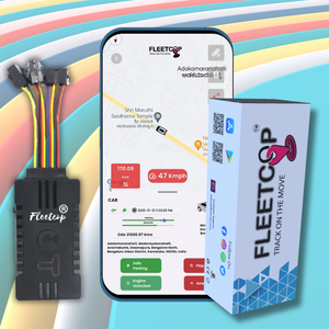 Fleetcop 4G GPS Wired GPS With FREE Airtel Sim Card For 1 Year..